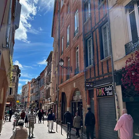 Au Charme Des Carmes - T1 Sur Cour - Metro A & B Apartment Toulouse Exterior photo